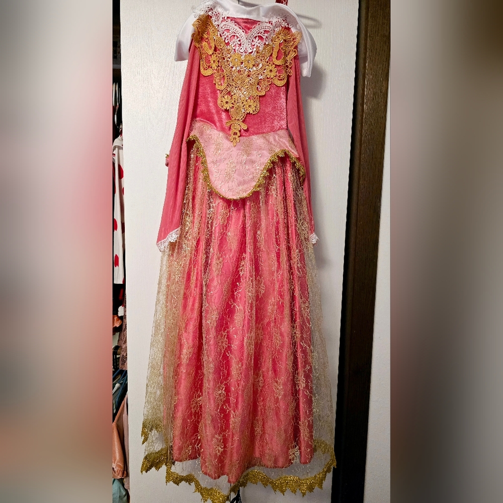 Sleeping Beauty Aurora Dress Size 12